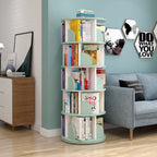 Rotating bookshelf children's picture book stand simple household space saving simple landing student creative storage bookcase
