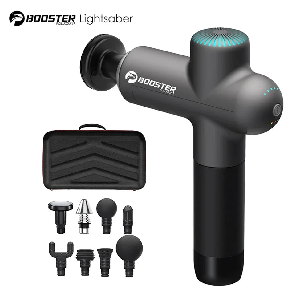 Booster Electric Neck & Body Massage Gun – 7.4V Smart Muscle Relaxer
