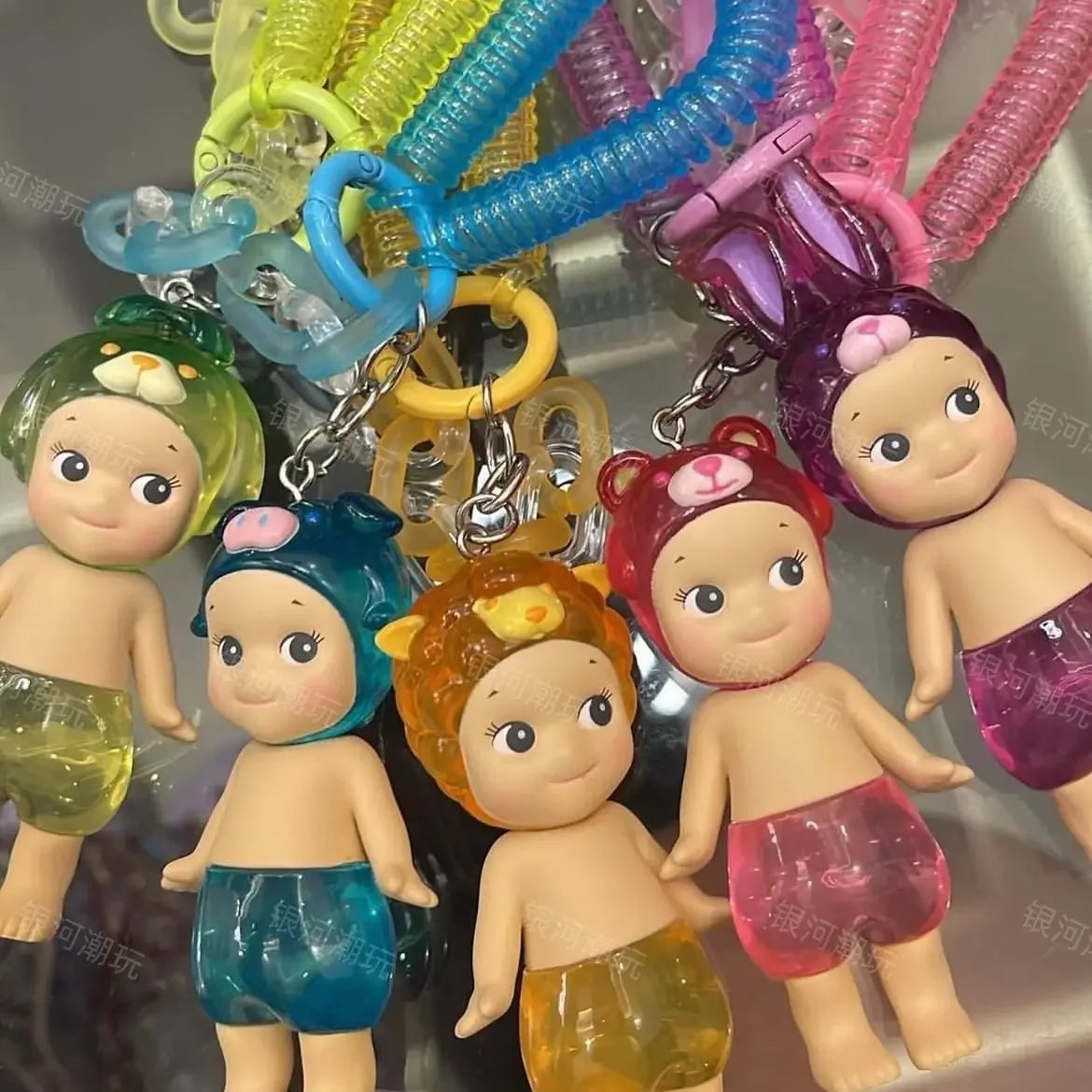 1-6PCS Angel Girl Candy House Series Blind Box Set Doll Trendy Play Keychain Pendant Gift Family and Friends Small Gifts
