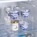 Layered Shelf Refrigerator Storage Kitchen Storage Shelf Toy Figurine Storage Cosmetics Shelf Kitchen Accessories Organizer Rack