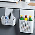 Kitchen Cabinet Door Interior Storage Shelf and Box, Hanging Hook Behind the Door, Kitchen Cabinet Door Basket  Shelf Baskets