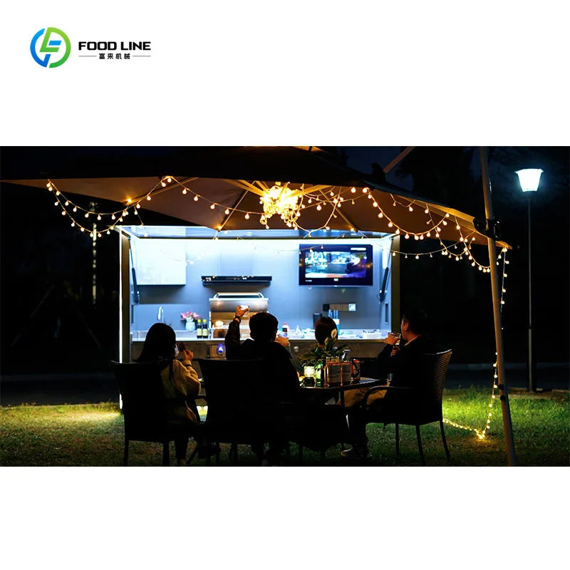 Customized Outdoor Kitchen Cabinet with Gas Stove Modular BBQ Island Stainless Steel for Patio Cooking