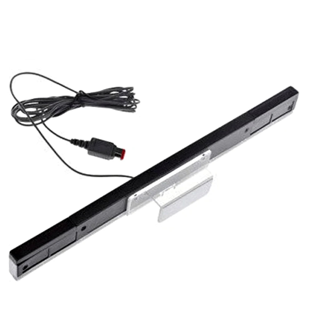 Wired Motion Sensor Receiver with Extension Cord Infrared IR Signal Ray Wired Motion Sensor Bar for Nintendo Wii Wii U Console