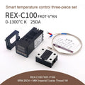REX-C100 Digital PID Temperature Controller Thermostat SSR output Max.40A SSR Relay K Thermocouple Probe High Quality