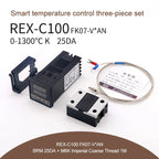 REX-C100 Digital PID Temperature Controller Thermostat SSR output Max.40A SSR Relay K Thermocouple Probe High Quality