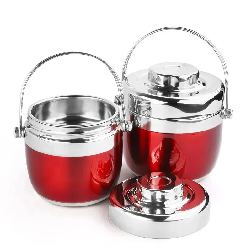 Bento Box Food Thermal Jar Insulation Soup Thermos Bag Portable Stainless Steel Leak-proof Tableware Lunch Storage Container