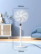 New Floor Fan Household Electric Fan Energy Saving Voice Remote Contro