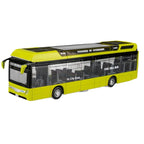 1: 32 alloy bus model new energy bus High fidelity sound and light car toy collection model high-end decoration children's toy