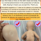 Mini 6 Inch  Silicone Reborn Baby Doll LouLou Girl 15CM Full Solid Silicone Washable Body Palm Doll Toy Christmas Gift