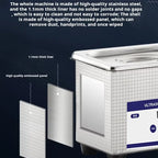 Ultrasonic Cleaner Glasses Cleaning Machine for Jewelry Watches Denture Tool Ultrasonic High Frequency Vibration Washing Bath