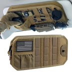 Car Sun Visor Organizer Universal Car Sunshade Storage Clip for Car Accessories Molle Hunting Gears Bag