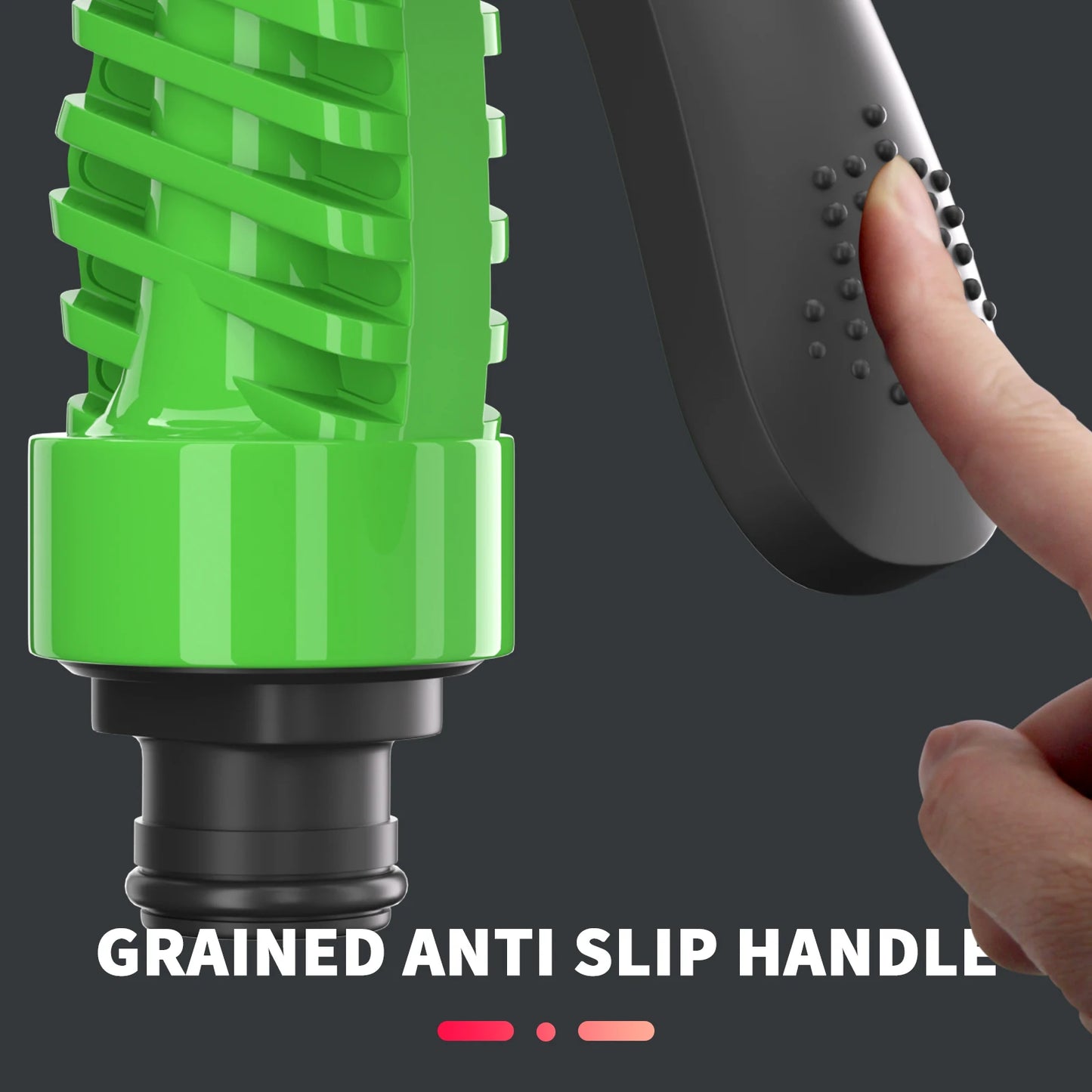 200FT Expandable Garden Hose Heavy Duty Magic Hose with 7 Mode Spray Nozzle for Gardening Car Wash Pet Bathing House Cleaning