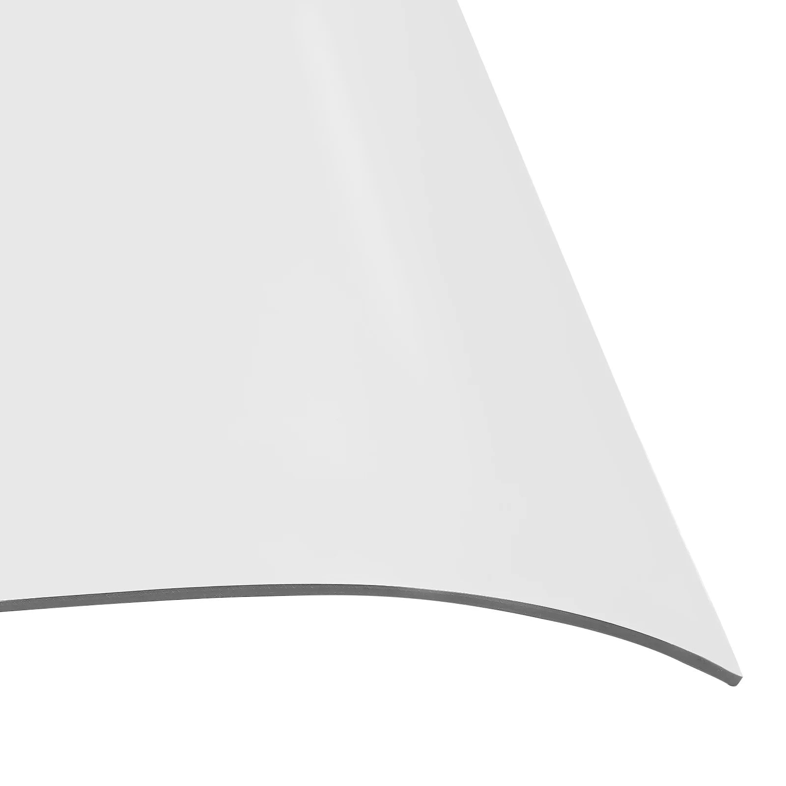 200*40cm Rain Shelter Clear Door Canopy Cover Window Awning Wall Mounted for Front and Rear Entrance