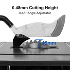 HASPOWER 8 Inch Woodworking Table Saw Portable  Wood Cutting Machine