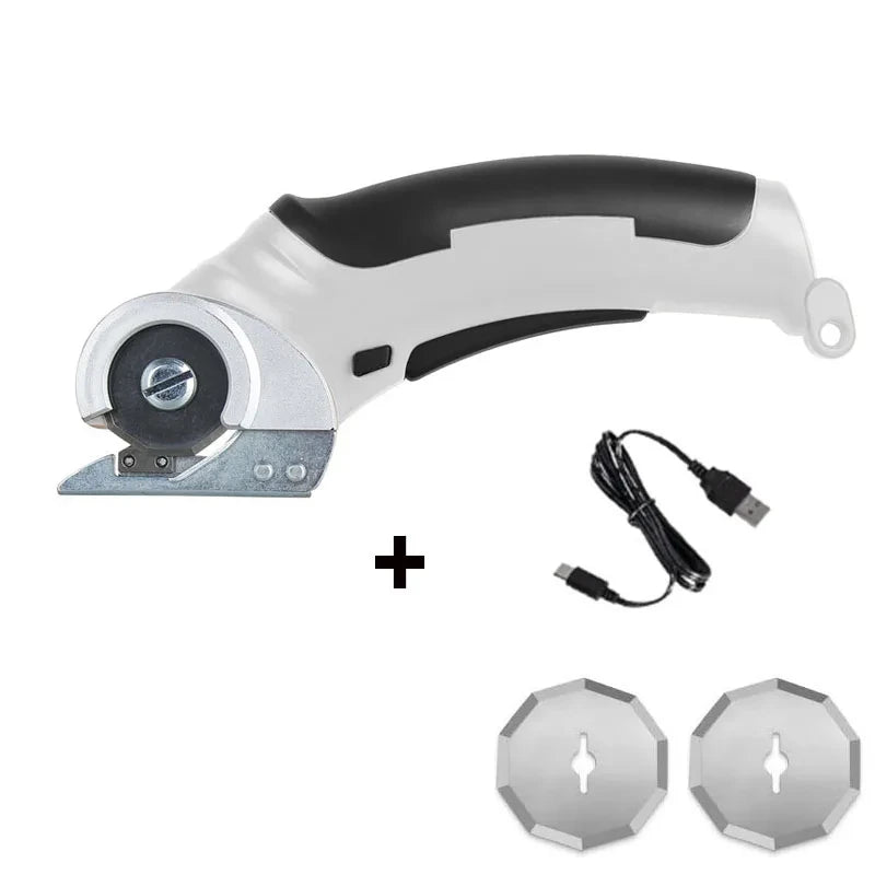 Cordless Electric scissors for fabric cutting Cloth USB Rechargeable Lithium Leather Sewing scissors Cutting Fabric tools