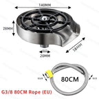 Automatic Glass Cup Washer High Pressure Kitchen Faucet Glass Rinser Stainless Steel Bar Cup Cleaner for Kitchen Sinks Wash Tool