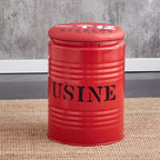 Paint Bucket Stool, Iron Art, Creative Storage Seat, Commercial Retro Low Stool, Bars, Shopping Malls Oil