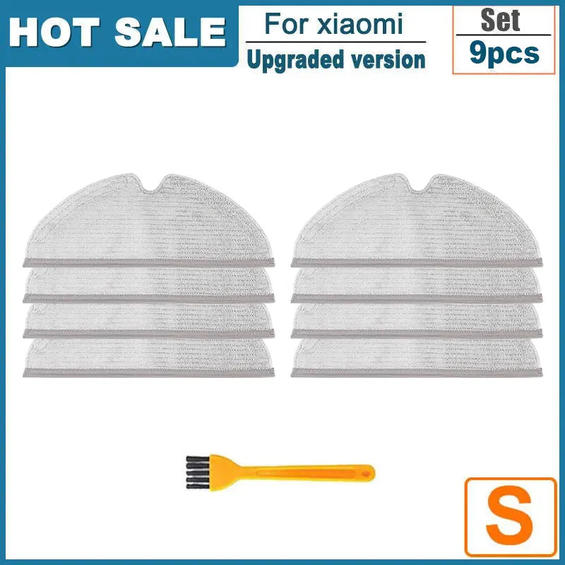 Hepa Filter for Xiaomi Mijia 1S,Roborock S5 S50 Max,Mi Robot Vacuum Cleaner,Mop Roller Side Brush Accessories Spare Parts Kit