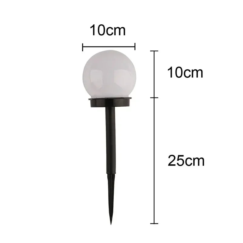 9PC Solar Light Outdoor Solar Garden Light Solar Pathway Landscape Light Waterproof Solar Lawn Lamp For Home Yard Patio Driveway