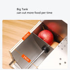 commercial fruit slicer Stainless steel electric slicer lemon potato vegetable multi-functional slicer