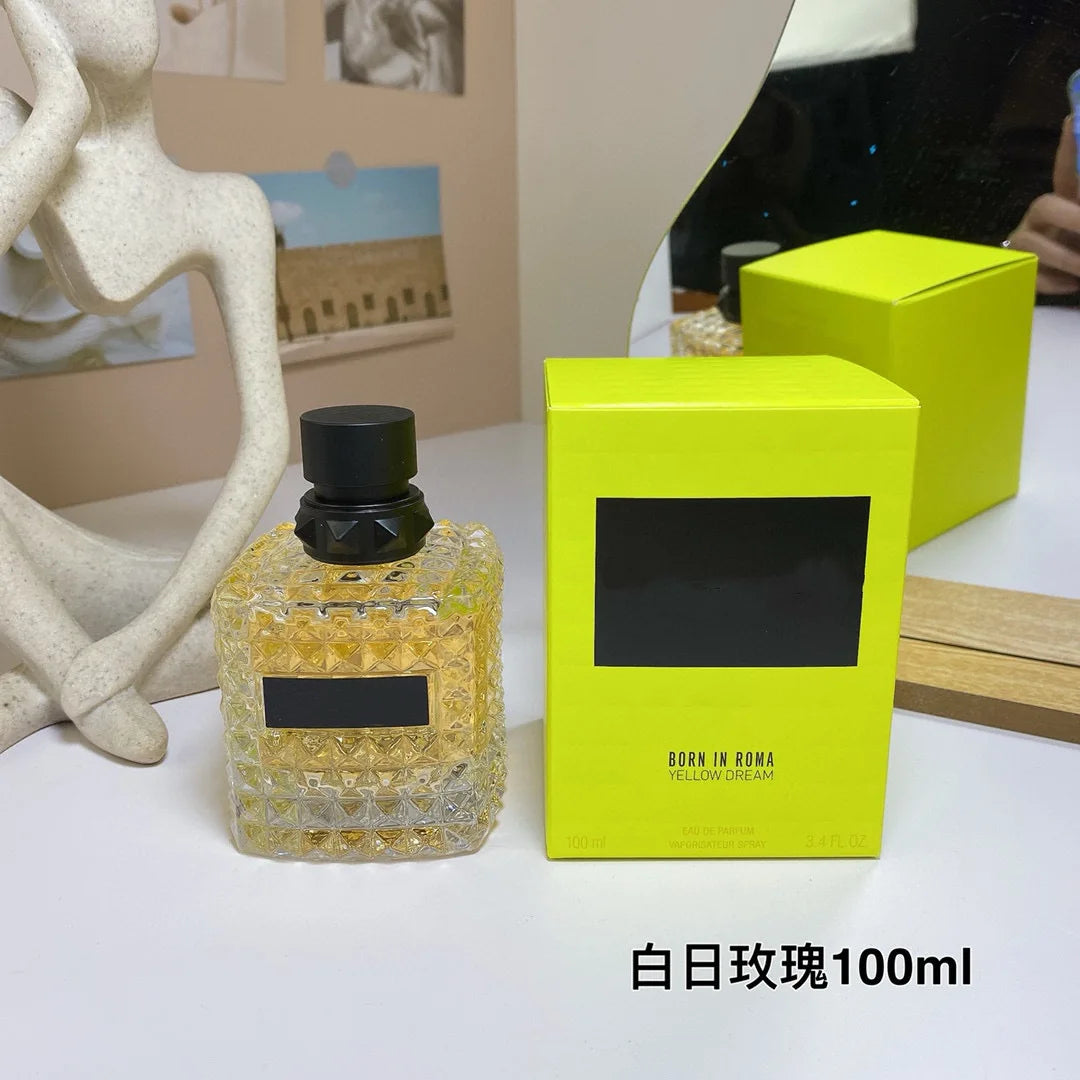 100ML Original Brand Perfume High-Quality Long Lasting Fragrance  Charming Lady Body Spray Men Women's Perfumes  Born in Roma