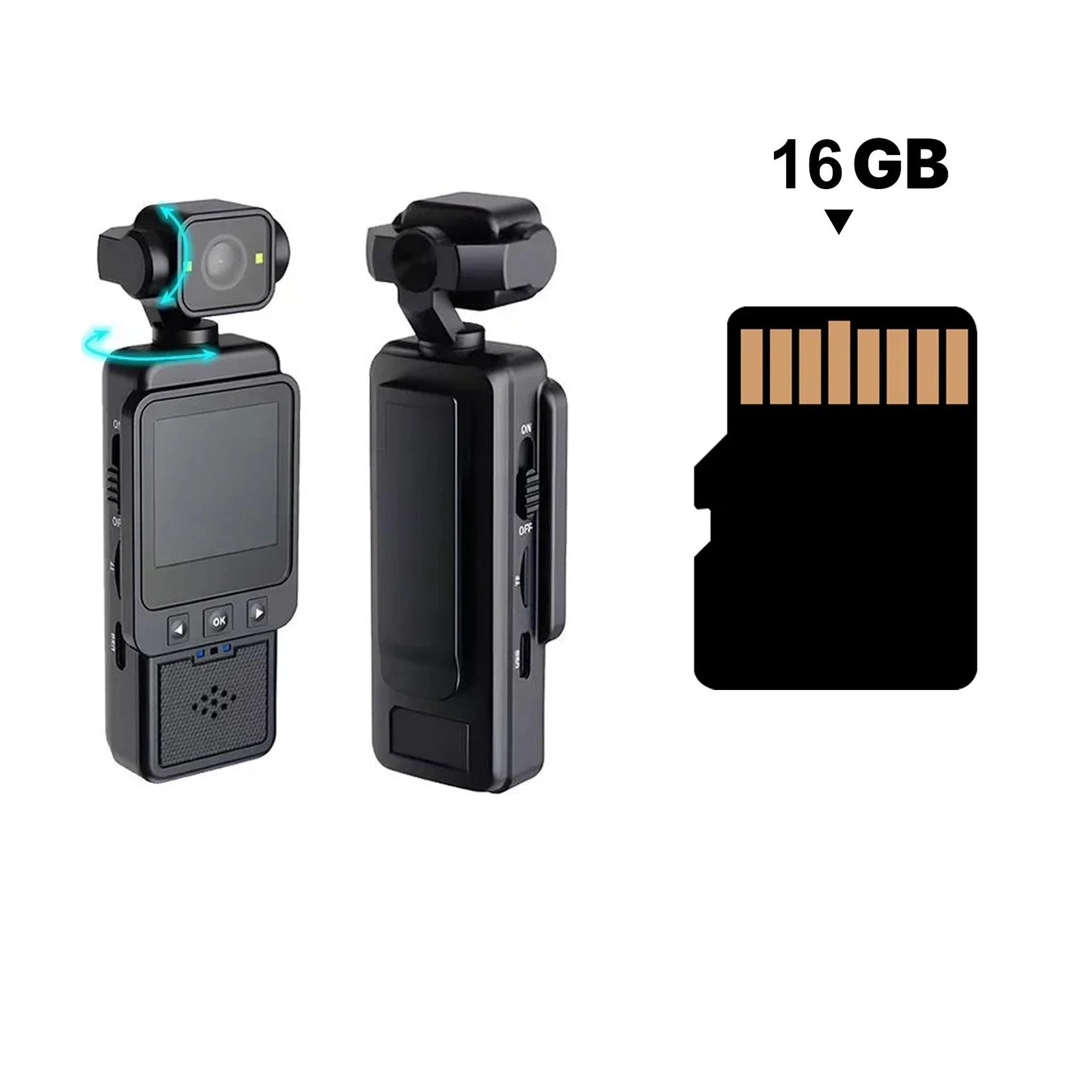 HD 1080P Mini Camera Portable Digital Video Recorder Cycling Cam Wireless Wifi Camera Infrared Night Vision Police Cam for Home