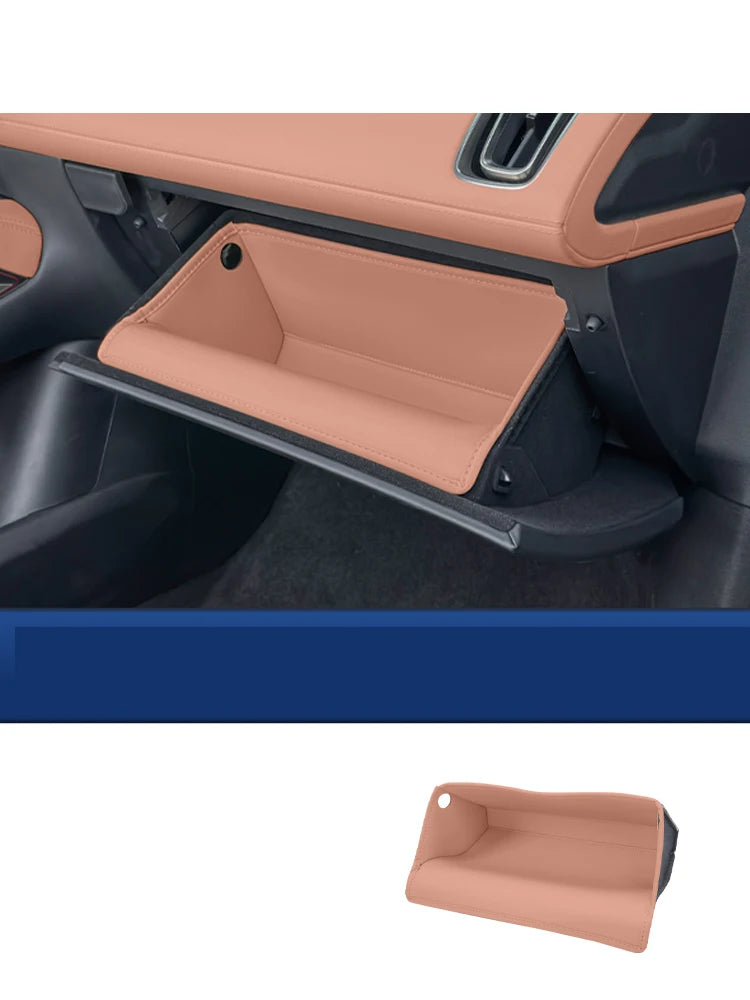For BYD Song L 2023 2024 Car Passenger Storage Pocket Original Color Door Storage Slot Mat Protective Mat Auto Accessories