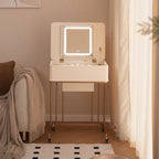 Portable Adult Vanity Table Nordic Woman Wheels Storage Unique Bedroom Dressers Makeup Desk Mirror Penteadeira Furniture Home