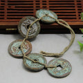 Chinese Ancient Coins Bronze Coins Pure Copper Five Emperors' Money