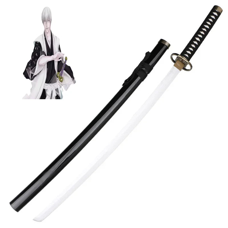 Newest Bleach 110cm Cosplay Anime Wood Weapon Role Playing Zaraki Kenpachi Assembled Sword 43inch Model Katana
