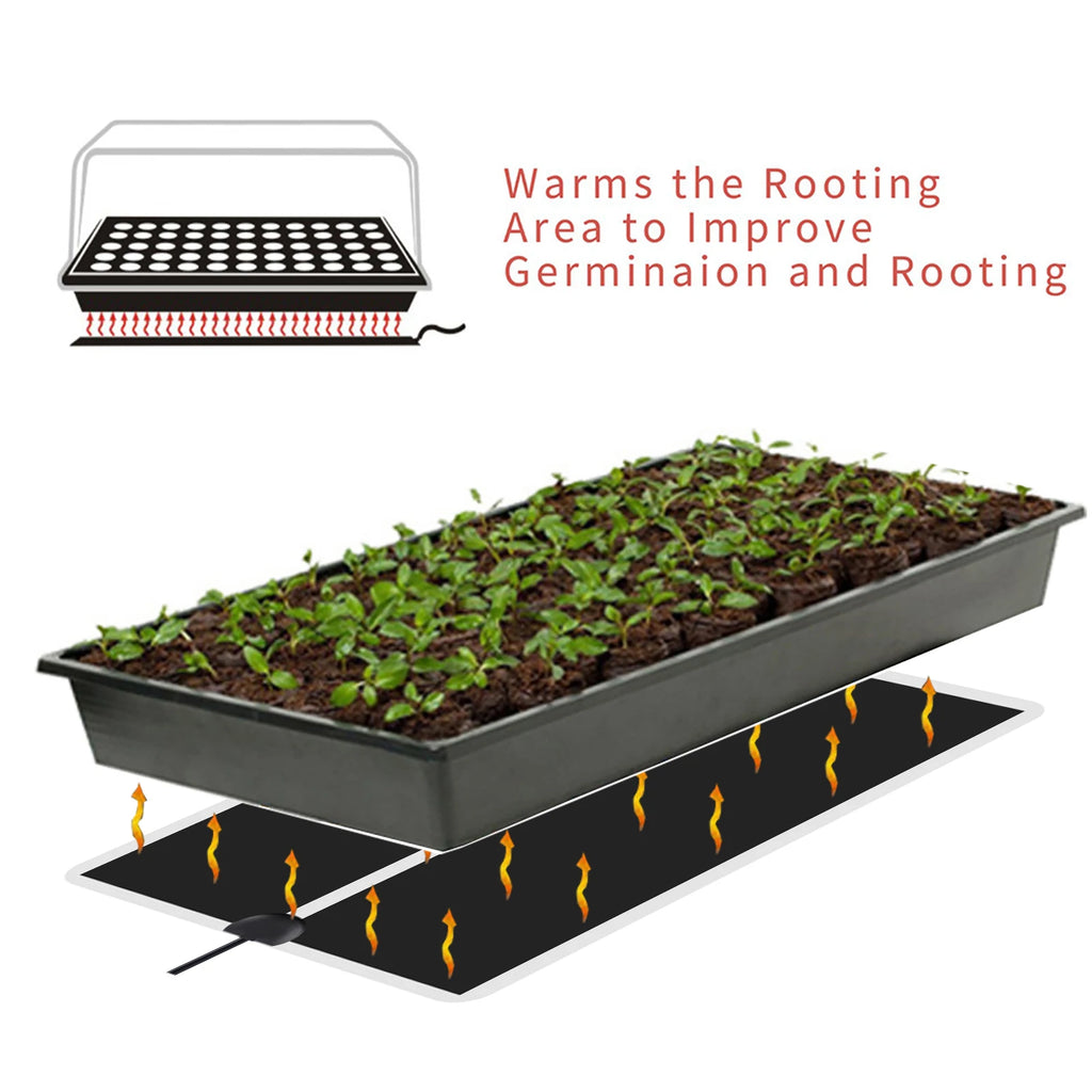 5~45W Seedling Heat Mat 220V~240V Plant Seed Germination Propagation Warm Pad Plant Flower Vegetable Winter Anti-cold Heat Mat