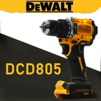 DeWalt  20V Brushless Chave De Fenda, Broca Compacta ou Ferramentas Driver Bateria Chave De Impacto, Ferramenta Elétrica DCD805
