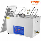 VEVOR Ultrasonic Cleaner with Digital Timer - 2L to 30L Stainless Steel Tank for Jewelry, Glasses, Watches & Industrial Parts