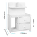 Bedside Table Nightstands for Bedroom Multi-functional Storage Cabinet   Bedroom Furniture Bed Table Simple Locker Shelf