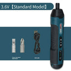 Cordless Electric Screwdriver Rechargeable 1300mah Lithium Battery Mini Drill 3.6V Power Tools Set Household Maintenance Repair