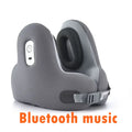 Memory Foam Travel Neck Pillow with Noise Reduction - U-Shaped Bluetooth Music Pillow for Ultimate Comfort on the Go travel