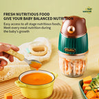 Household baby food dispenser portable baby food kneading machine small multifunctional stirring and meat grinder