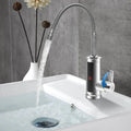 Electric Hot Cold Mixer Tap 3000W Instant Heating Faucet 360 Degree Rotation Tankless Water Heater Digital for Kitchen Bathroom