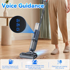 JONR ED12 Pro Cordless Vacuum Cleaner Wet & Dry Vertical Vacuum Cleaner with Hot Air Dry Self-Cleaning For Smart Home Appliances