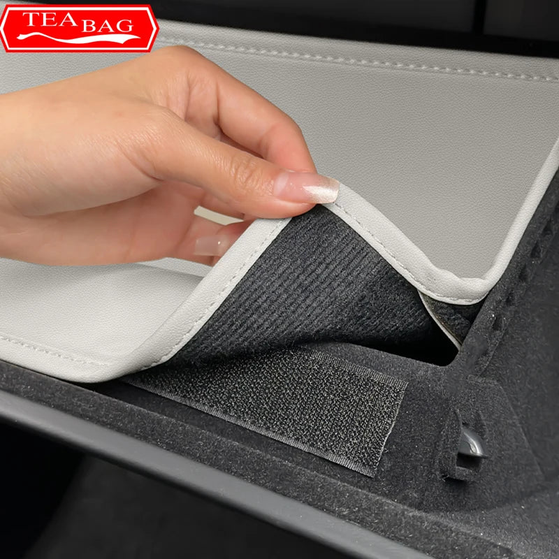 For BYD Song L 2023 2024 Car Passenger Storage Pocket Original Color Door Storage Slot Mat Protective Mat Auto Accessories