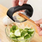 4Pcs Kitchen Accessories, Burger Press, Cake Spatula, Lid & Garlic Press, Non-stick Kitchen Tools, Practical Home Kitchen Items
