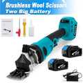 Electric Brushless Sheep Shears 13 Teeth Electric Scissor Cordless Wool Shears Sheep Shearing for Makita 18V Battery