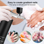 Portable Airbrush with Compressor Airbrush Painting Spray Gun for Nails Cake Painting Wireless Electric Paint Gun Airbrush Kits