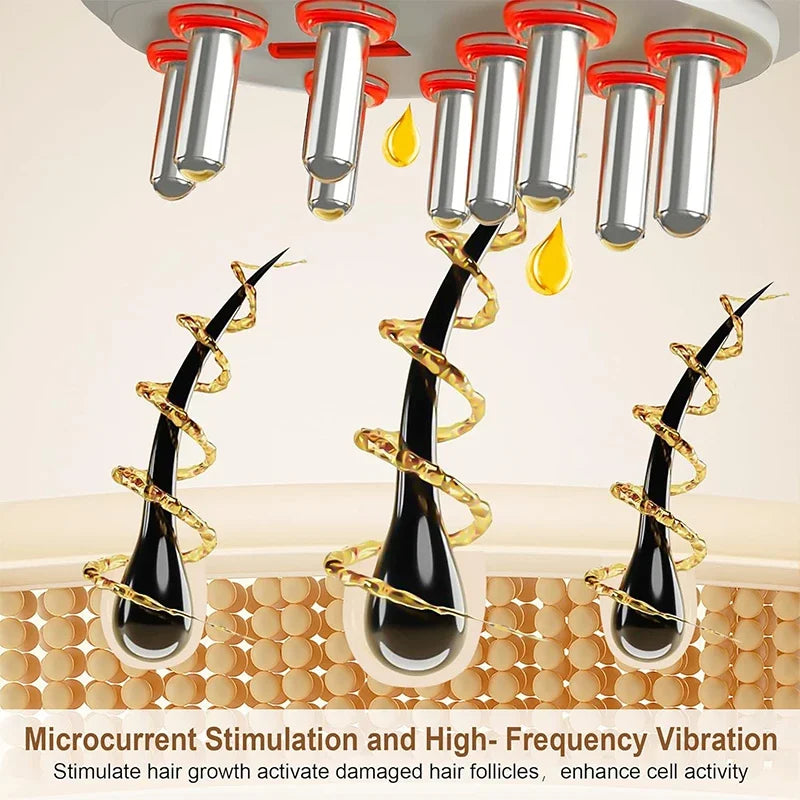EMS Microcurrent Scalp Massager