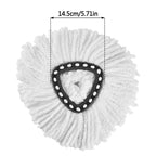 360 Rotating Mop Head for Vileda Wring Mopping Replacement Clean Microfibre Mop Refill Head Household Cleaning Tools Accessories