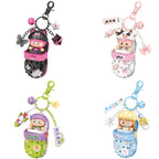 LOZ Panda Big Head Shoes Keychain Model Assembly Toy Home Creative Ornament Building Blocks Set Boys and Girls Birthday Gift