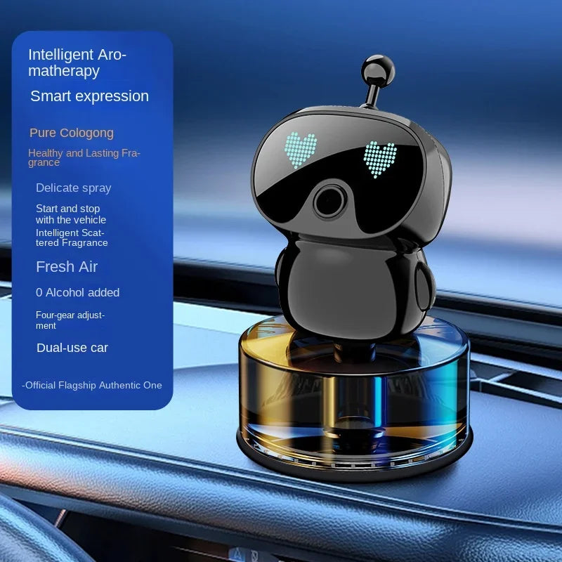 Intelligent Car Fragrance Diffuser Air Humidifier Aromatherapy Machine Indoor Air Fragrance House Gift Car Perfume Holder