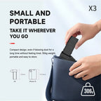 X3 High-speed Turbo 130,000 Rpm Brushless Violent Fan Handheld Rechargeable Outdoor Powerful Dusting Hair Dryer
