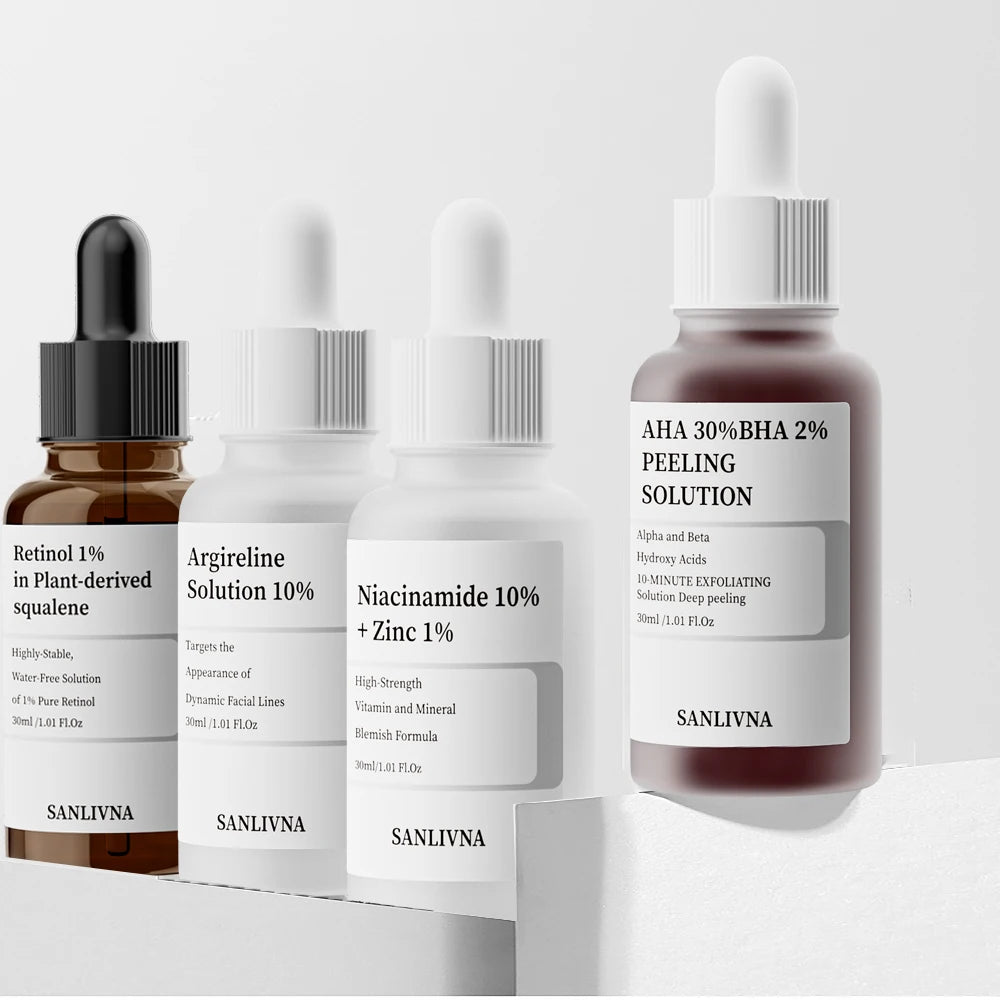 AHA 30% + BHA 2% Exfoliating Serum with 10% Niacinamide & Hexapeptide