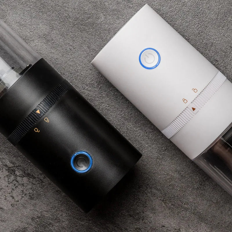 Portable long endurance electric coffee grinder with USB charging adjustable ceramic grinding core grinder